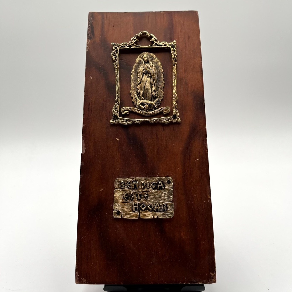 VTG Bendiga ST Hogar Portable Altar for the Sick & Homebound w/ Virgin Guadalupe